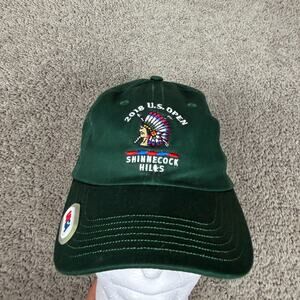2018 U.S. Open Shinnecock Hills Hat Cap Strap Back Mens One Size Green USGA Golf